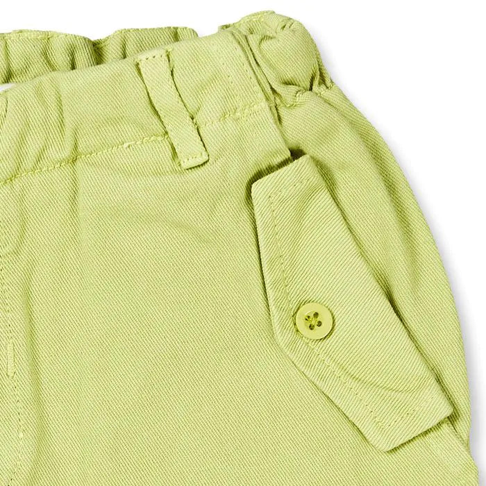 Robuste kurze Hose in kiwi von Sense Organics