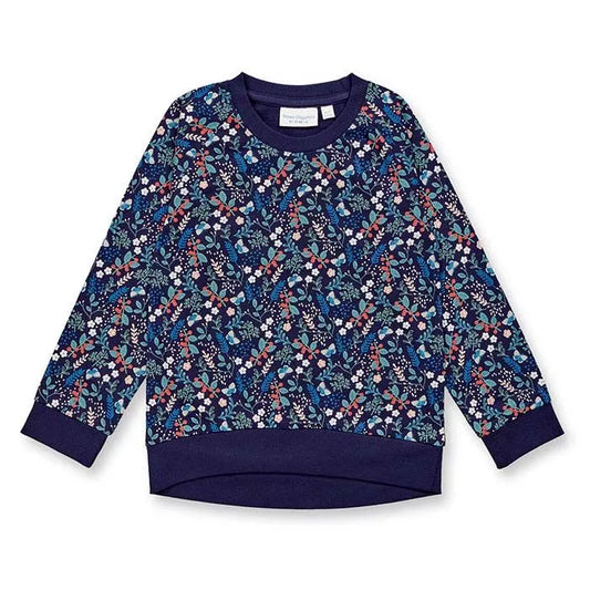 Zauberhaftes Sweatshirt mit Blumenprint von Sense Organics