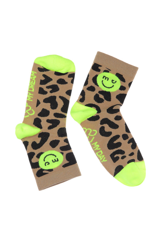 Coole Kindersocken im Leo - Style von MY DAY MY DREAM